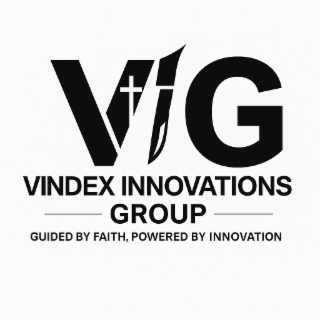VIG VINDEX INNOVATIONS GROUP GUIDED BY FAITH, POWERED BY INNOVATION logo