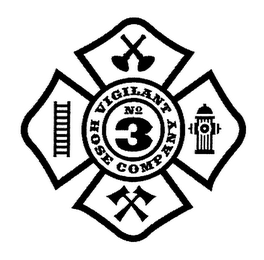 VIGILANT HOSE COMPANY NO 3 logo