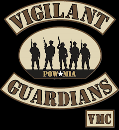 VIGILANT POW MIA GUARDIANS VMC logo