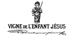 VIGNE DE L'ENFANT JÉSUS logo