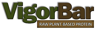 VIGOR BAR RAW PLANT-BASED PROTEIN logo