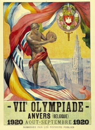 VIIE OLYMPIADE ANVERS (BELGIQUE) 1920 AOUT-SEPTEMBRE 1920 logo