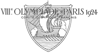 VIIIE OLYMPIADE PARIS 1924 COMITÉ OLYMPIQUE FRANÇAIS logo