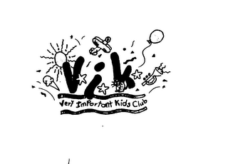 VIK VERY IMPORTANT KIDS CLUB logo