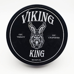 VIKING KING BEARD CO. EST 'TWENTY O.C. CALIFORNIA logo