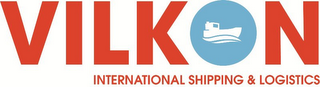 VILKN AND INTERNATIONAL SHIPPING AND LOGISTICS logo