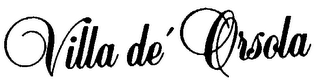 VILLA DE' ORSOLA logo