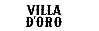 VILLA D'ORO logo