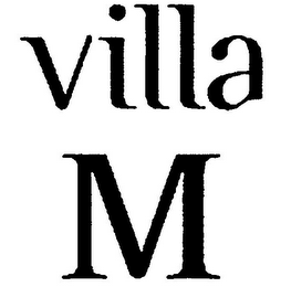 VILLA M logo