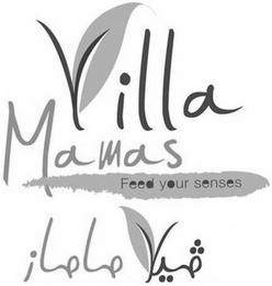 VILLA MAMAS FEED YOUR SENSES logo