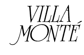 VILLA MONTE logo
