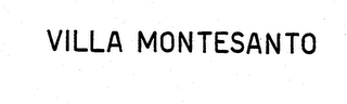 VILLA MONTESANTO logo