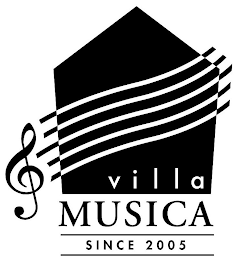 VILLA MUSICA SINCE 2005 logo