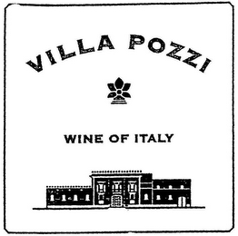 VILLA POZZI WINE OF ITALY logo