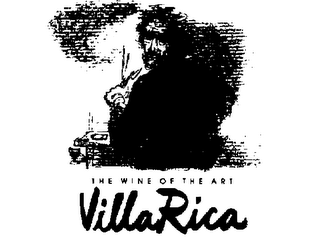 VILLA RICA THE WINE OF THE ART logo