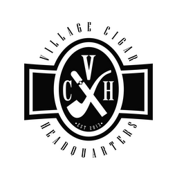 VILLAGE CIGAR HEADQUARTERS VCH EST. 2013 logo