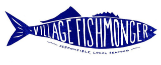 VILLAGE FISHMONGER RESPONSIBLE, LOCAL SEAFOOD logo