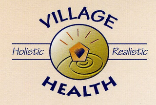 VILLAGE HEALTH HOLISTIC REALISTIC logo