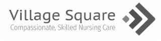 VILLAGE SQUARE COMPASSIONATE, SKILLED NURSING CARE logo