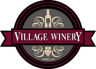VILLAGE WINERY ROMEO, MI logo