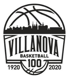 VILLANOVA BASKETBALL 100 1920 2020 logo