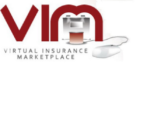 VIM VIRTUAL INSURANCE MARKETPLACE. logo