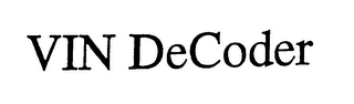 VIN DECODER logo