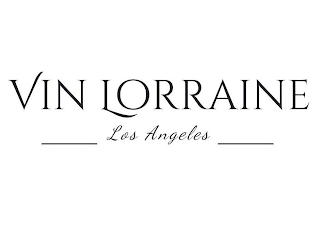 VIN LORRAINE LOS ANGELES logo