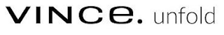 VINCE. UNFOLD logo