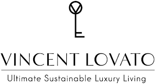 VINCENT LOVATO ULTIMATE SUSTAINABLE LUXURY LIVING logo