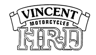 VINCENT MOTORCYCLES H R D logo