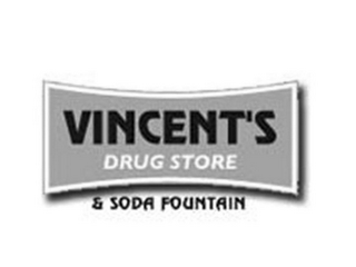 VINCENT'S DRUG STORE & SODA FOUNTAIN logo