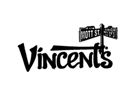 VINCENT'S MOTT ST. HESTER ST. NYC logo