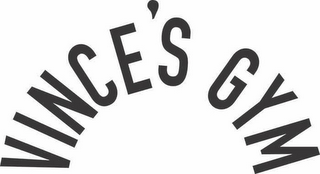 VINCE'S GYM logo