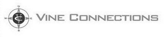VINE CONNECTIONS VC N W S E logo