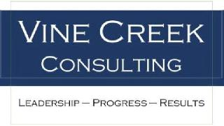 VINE CREEK CONSULTING LEADERSHIP - PROGRESS - RESULTS logo