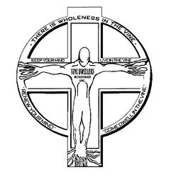 VINE DWELLERS MINISTRIES INC. WHOLENESS INTHE VINE. RENEW YOUR MIND COME DWELL IN THE VINE. KEEP YOUR MIND LIVE IN THE VINE logo