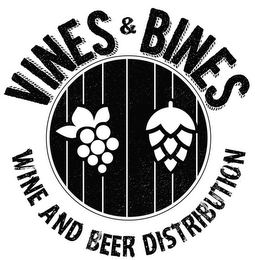 VINES & BINES WINE AND BEER DISTRIBUTION logo