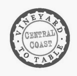 VINEYARD TO TABLE CENTRAL COAST logo