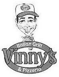 VINNY'S ITALIAN GRILL & PIZZERIA logo