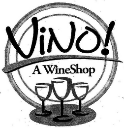 VINO! A WINESHOP logo
