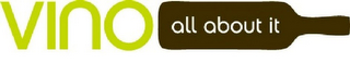 VINO ALL ABOUT IT logo