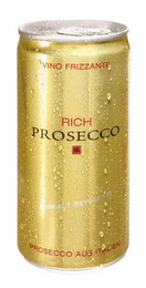 VINO FRIZZANTE RICH PROSECCO PROSECCO AUS ITALIEN logo