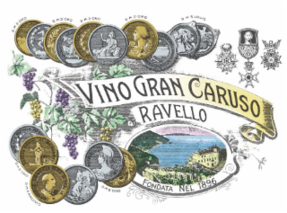 VINO GRAN CARUSO RAVELLO FONDATA NEL 1896 logo