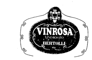 VINROSA, VINOROSATO, BERTOLLI, logo