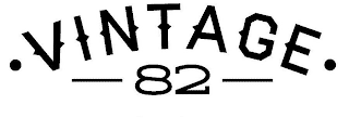 ·VINTAGE· 82 logo