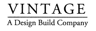 VINTAGE A DESIGN BUILD COMPANY logo