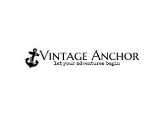 VINTAGE ANCHOR LET YOUR ADVENTURE BEGIN logo