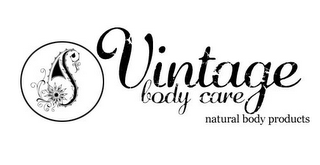 VINTAGE BODY CARE NATURAL BODY PRODUCTS logo
