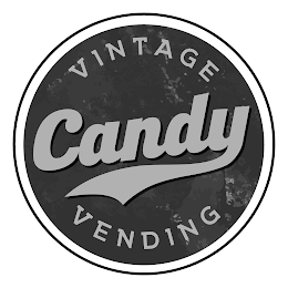 VINTAGE CANDY VENDING logo